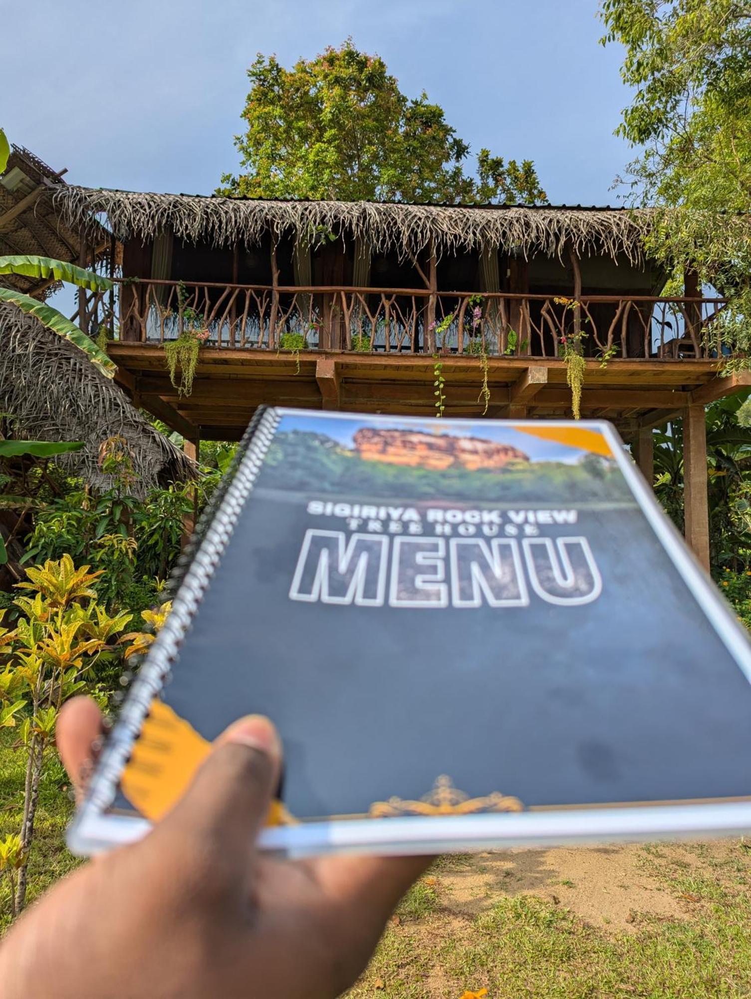 Вилла Sigiriya Rock View Tree House Экстерьер фото